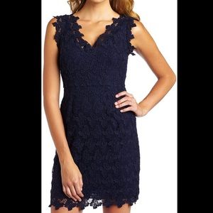 Lilly Pulitzer Reeve blue lace dress - size 4
